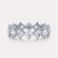 Diagonal Square Radiant Eternity Band