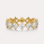 Diagonal Square Radiant Eternity Band