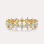 Diagonal Asscher Eternity Band