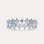 Diagonal Princess Eternity Band