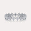 Diagonal Princess Eternity Band
