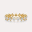 Diagonal Princess Eternity Band