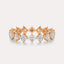 Diagonal Princess Eternity Band