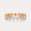 Diagonal Princess Eternity Band