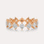 Diagonal Princess Eternity Band