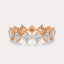 Diagonal Princess Eternity Band