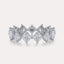 Diagonal Princess Eternity Band