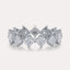 Diagonal Princess Eternity Band