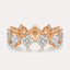 Diagonal Princess Eternity Band