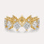 Diagonal Princess Eternity Band