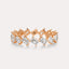 Diagonal Radiant Eternity Band