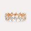 Diagonal Radiant Eternity Band
