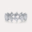 Diagonal Radiant Eternity Band