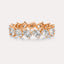 East-West Oval Eternity Band