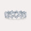 East-West Oval Eternity Band