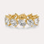 East-West Oval Eternity Band