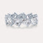 East-West Oval Eternity Band