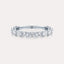 East-West Oval 13-Stone Band