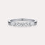 East-West Oval 5-Stone Band