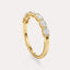 East-West Oval 7-Stone Band