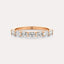 East-West Oval 7-Stone Band