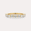 East-West Oval 9-Stone Band