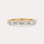 East-West Oval 7-Stone Band