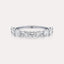 East-West Oval 9-Stone Band
