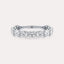 East-West Oval 11-Stone Band
