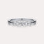 East-West Oval 3-Stone Band