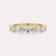 East-West Oval 5-Stone Band