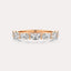 East-West Oval 7-Stone Band