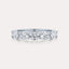 East-West Oval 5-Stone Band