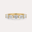 East-West Oval 5-Stone Band