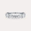 East-West Oval 9-Stone Band