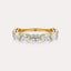 East-West Oval 9-Stone Band