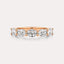 East-West Oval 5-Stone Band