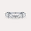East-West Oval 9-Stone Band