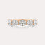 East-West Oval 5-Stone Band