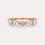 East-West Oval 7-Stone Band