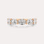 East-West Oval 5-Stone Band