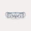 East-West Oval 7-Stone Band