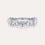 East-West Oval 7-Stone Band