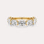 East-West Oval 7-Stone Band