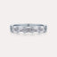 East-West Emerald 5-Stone Band