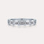 East-West Emerald 5-Stone Band