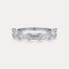 East-West Emerald 7-Stone Band