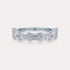 East-West Emerald 7-Stone Band