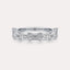 East-West Emerald 7-Stone Band