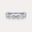 East-West Emerald 9-Stone Band
